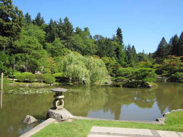Seattle Japanese Garden with Pagoda