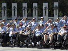 Vets at WWII Memorial in DC, defying the Obama administration