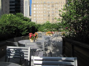 Rooftop terrace, Lenfest Hall, Curtis Institute of Music, Philadelphia