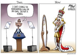 Cartoonist Gary Varvel: Obama and the immigration law