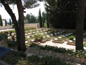 Graves of Brave Jewish Fighters for the State of Israel