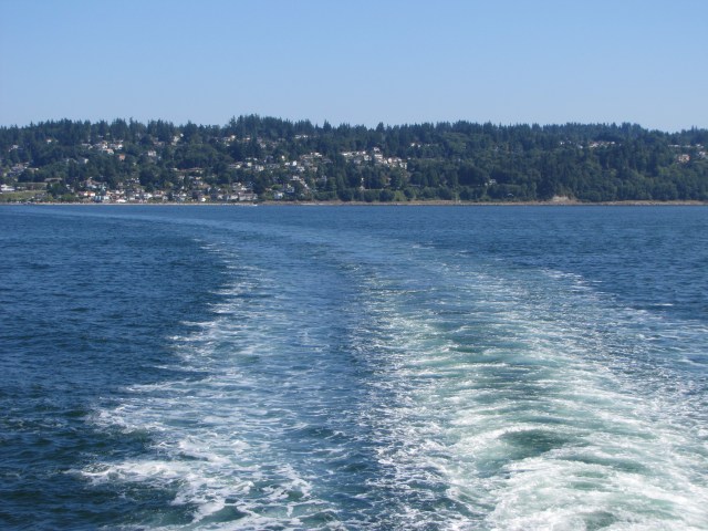 Ferry Wake