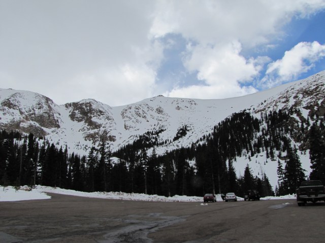 Halfway up Pike's Peak