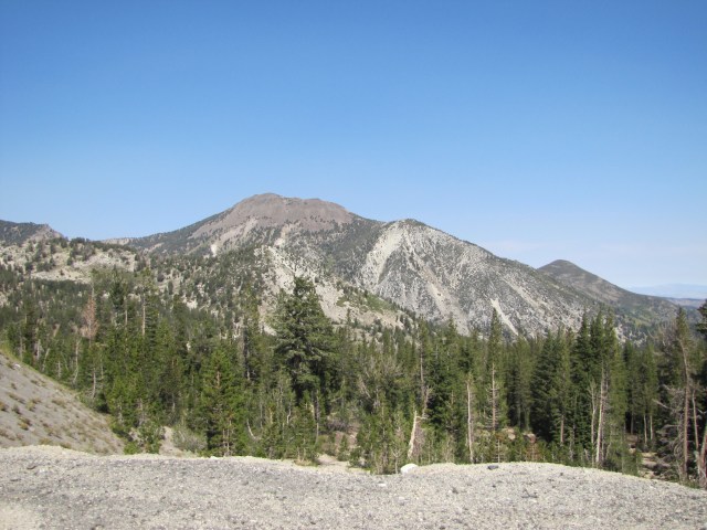 View of mountains, Mt. Rose Summit, Nevada