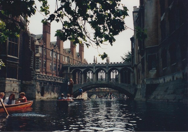 Replica of Bridge of Sighs-Venice-Back of St. John's College, Cambridge
