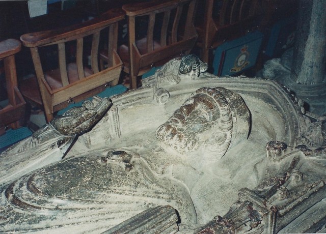 Knight's sarcophagus, Ely Cathedral