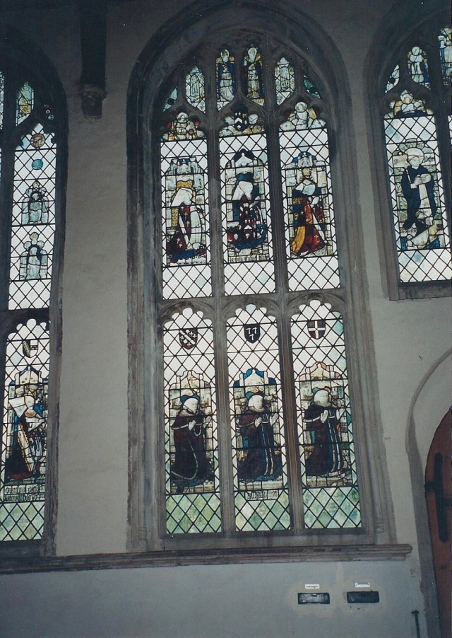 Church windows, Long Melford