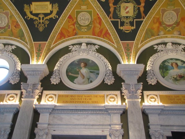 Wall decoration, Library of Congress