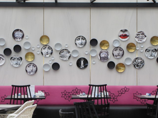 Plates on the wall-Silk Restaurant-0717